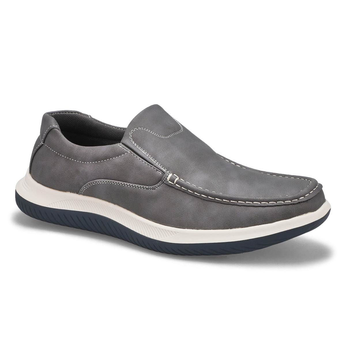 SoftMoc Men's Drill Slip On Casual Shoe Gre