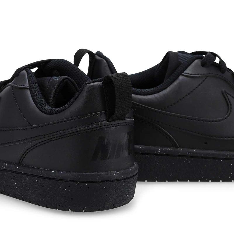 Kids'  Court Borough Low Recraft Sneaker - Black/Black