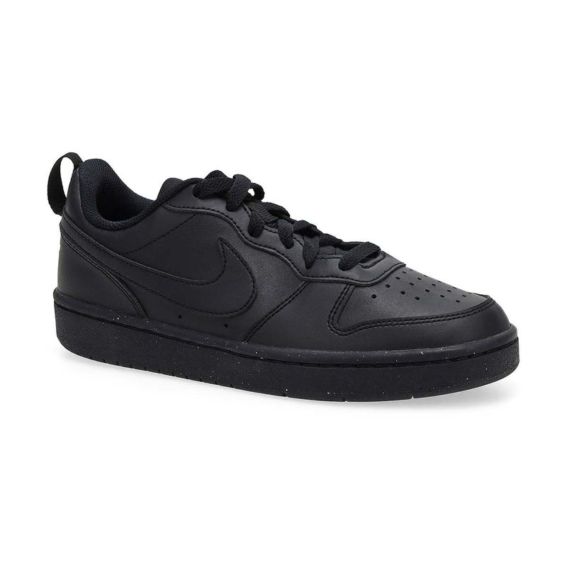 Kids'  Court Borough Low Recraft Sneaker - Black/Black