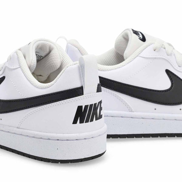 Kids'  Court Borough Low Recraft BG Sneaker - White/Black