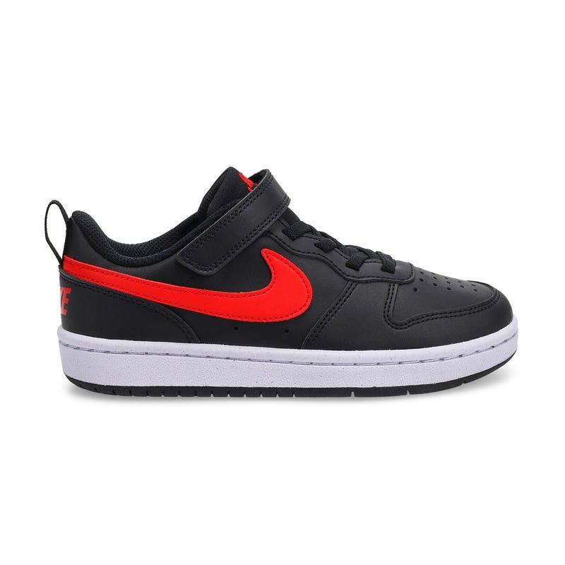 Boys' Court Borough Low Recraft Sneaker - Black/R