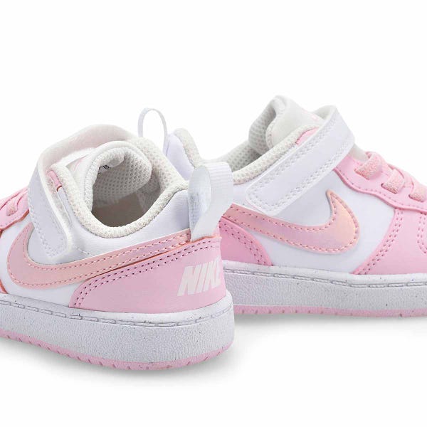 Infants' G Court Borough Low Recraft BTV Sneaker - White/Pink Foam