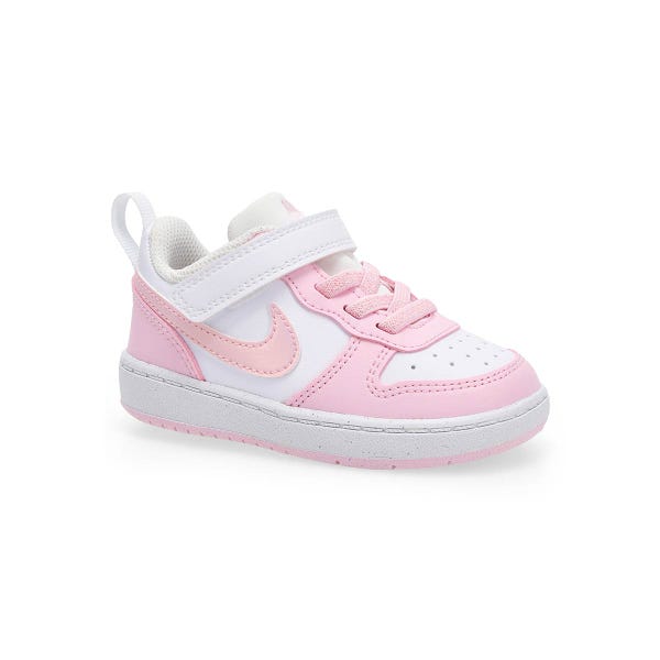 Infants' G Court Borough Low Recraft BTV Sneaker - White/Pink Foam
