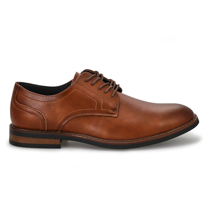 Men's Edwards Lace Up Dress Shoe - Cognac