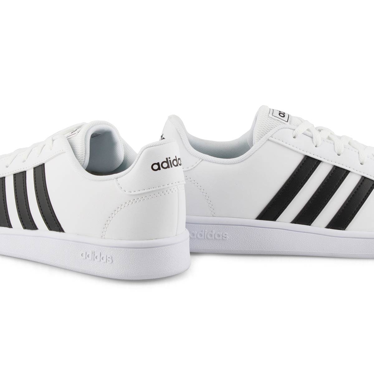 Kid's Grand Court Sneaker - White/Black