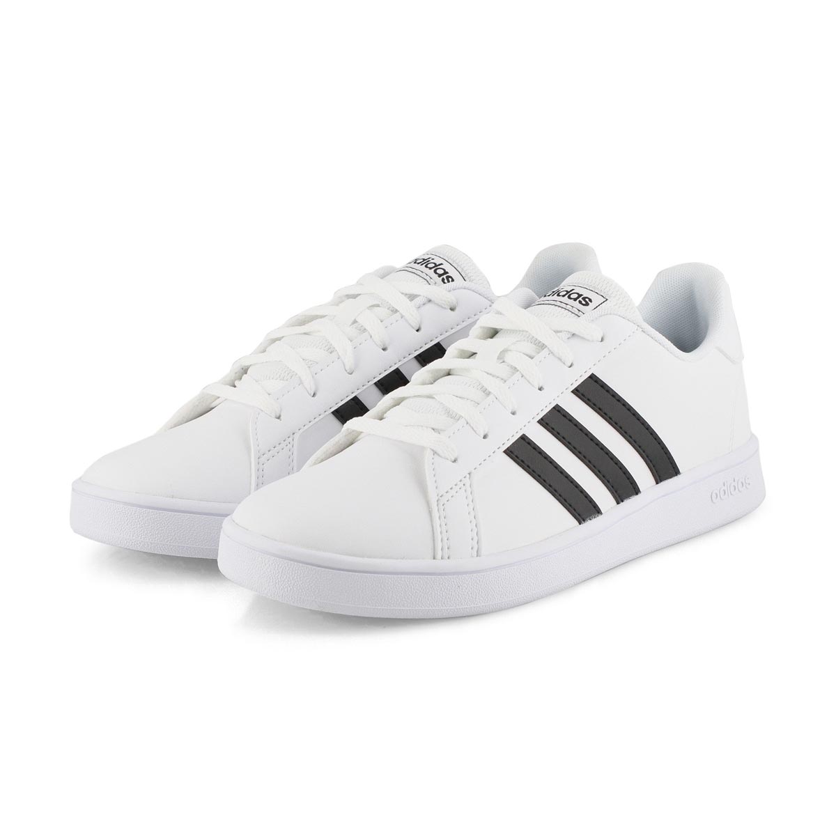 Kid's Grand Court Sneaker - White/Black