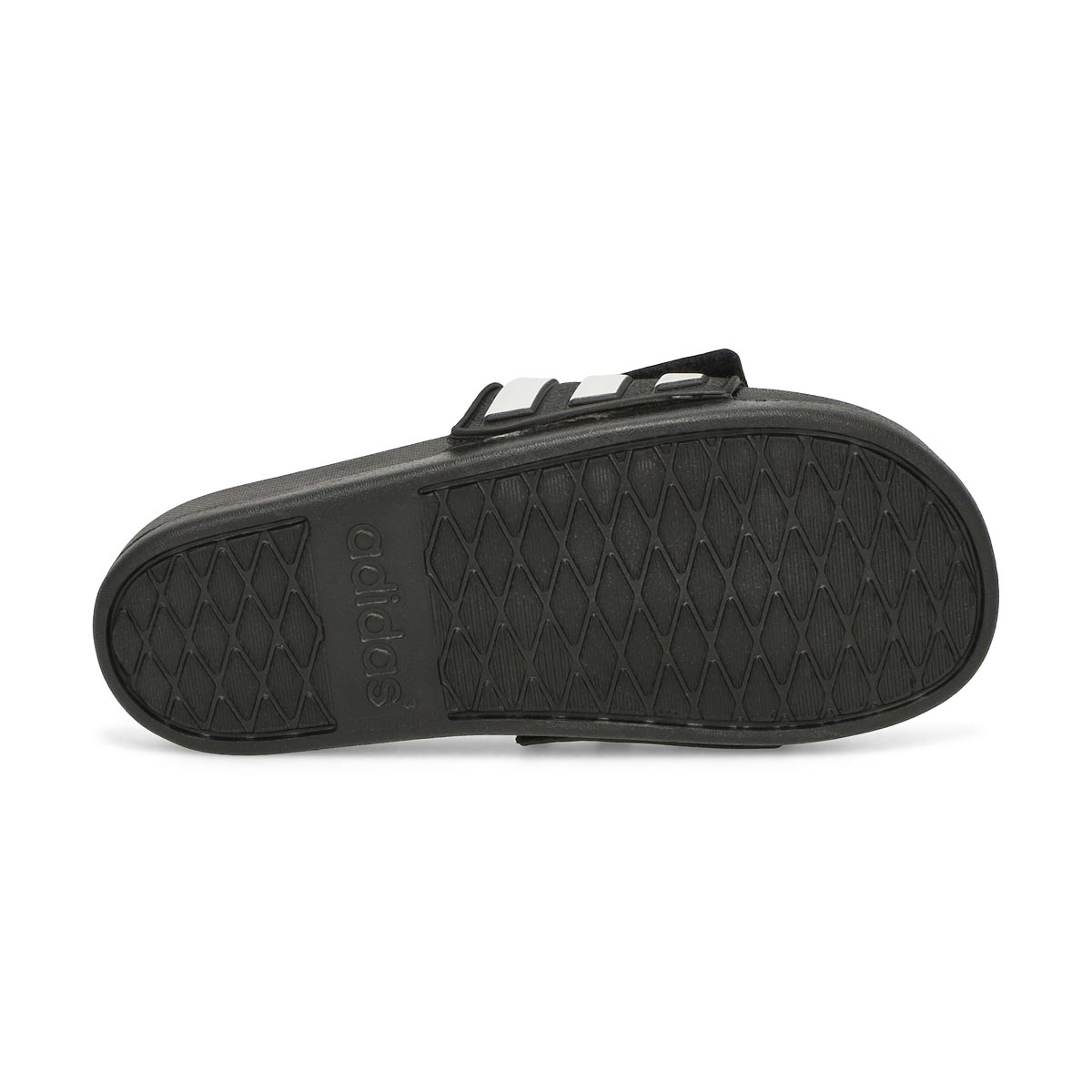 Kid's Adilette Comfort Adustable K Slide - Black/White