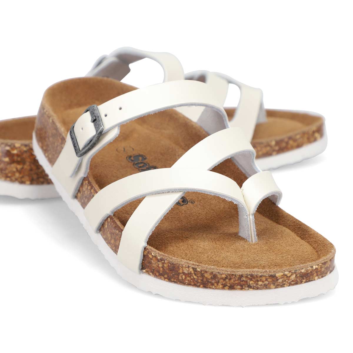 Women's Elanor Thong Sandal - Pearl White