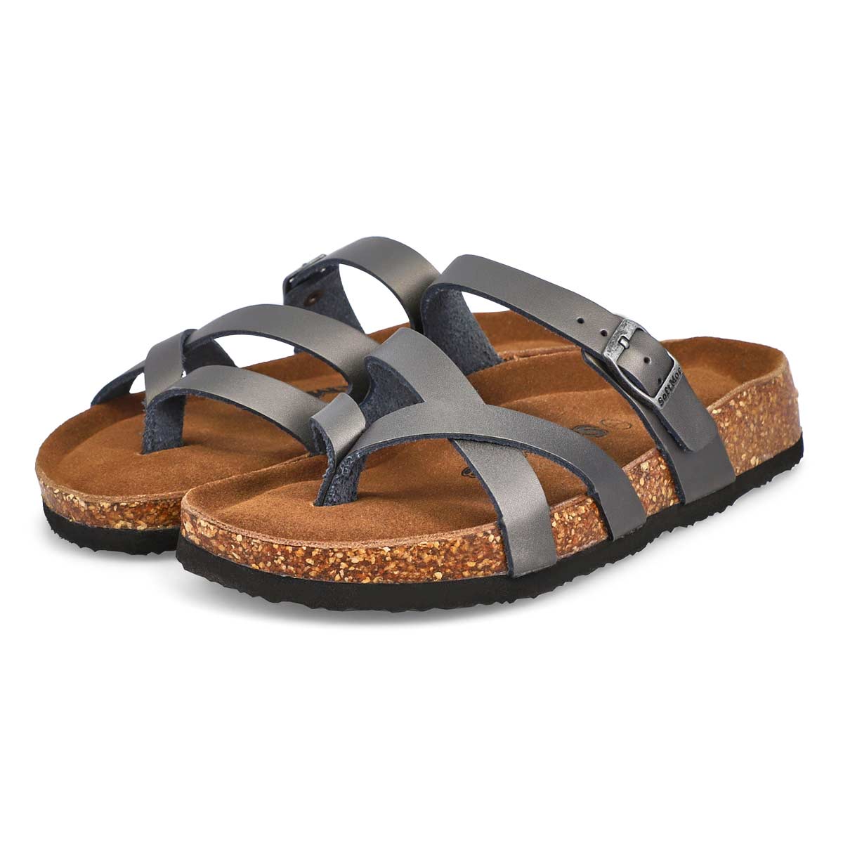 Womne's Elanor Thong Sandal - Pewter