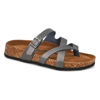 Womne's Elanor Thong Sandal - Pewter