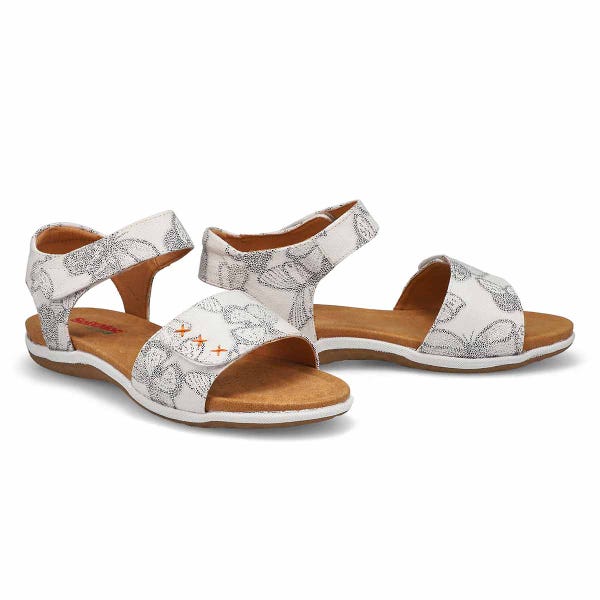Ladies Elena 01 Vegan Sandal - Beach Floral