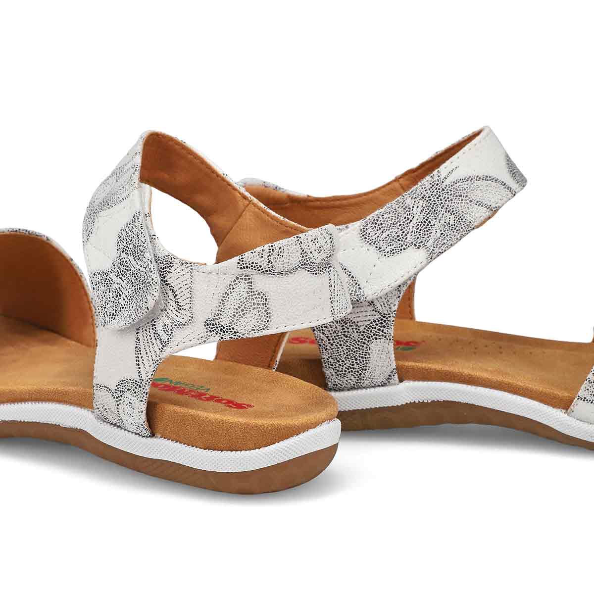 Sandale végane ELENA 01, plage/floral, femmes