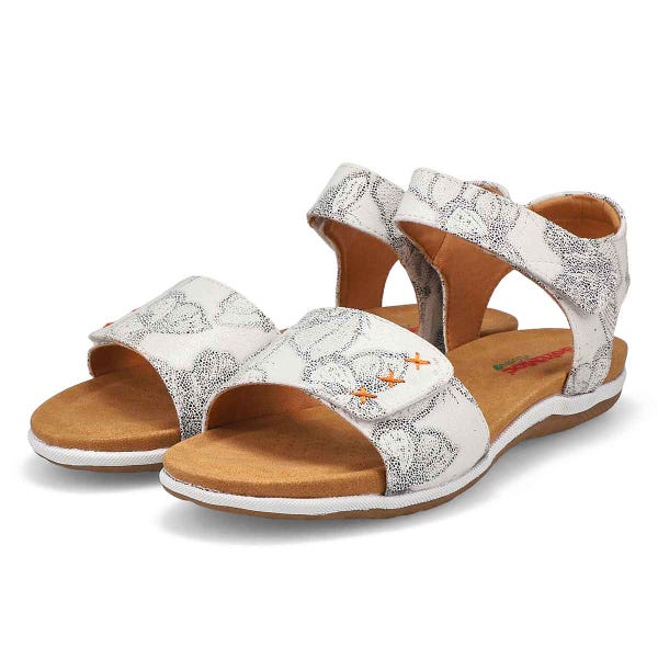 Ladies Elena 01 Vegan Sandal - Beach Floral