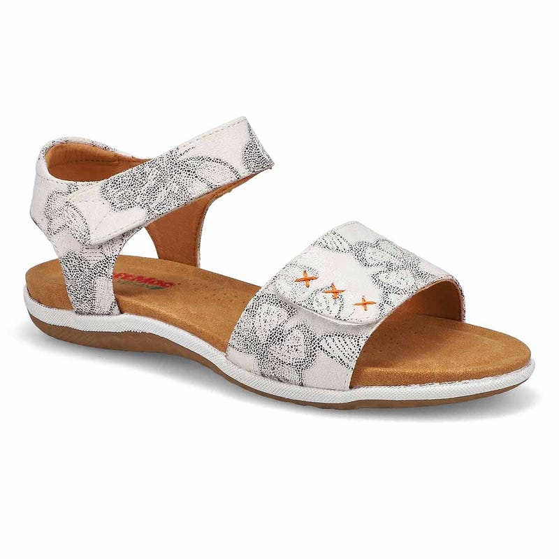 Ladies Elena 01 Vegan Sandal - Beach Floral