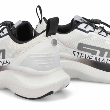 Women's Elevate 2 Lace Up Sneaker - White/Black