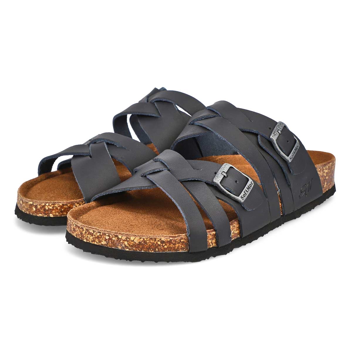 soft moc mens sandals
