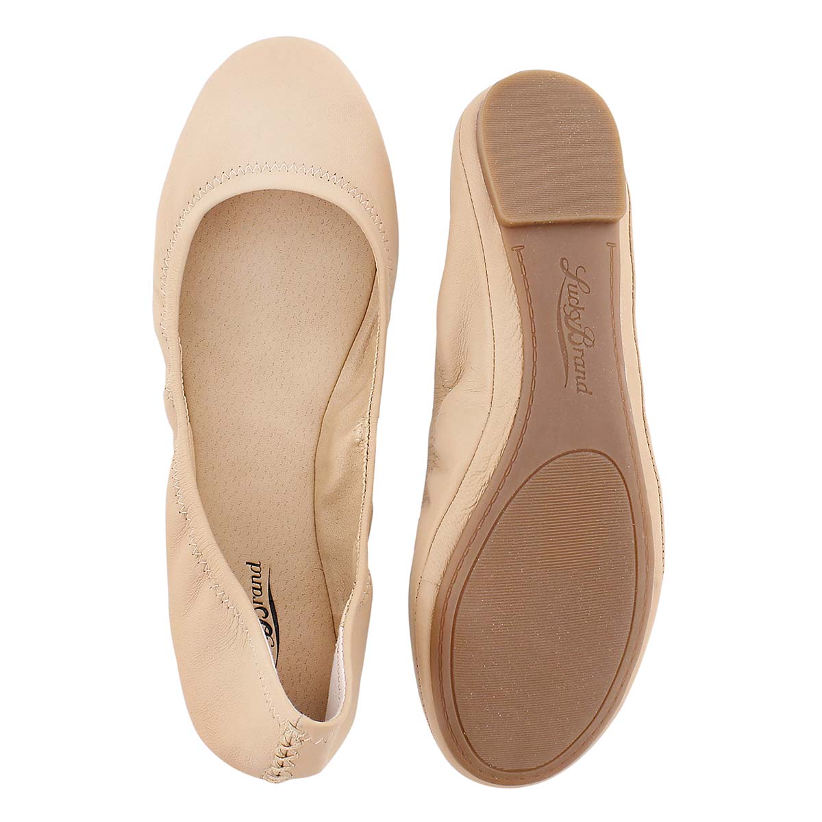 lucky ballerina flats