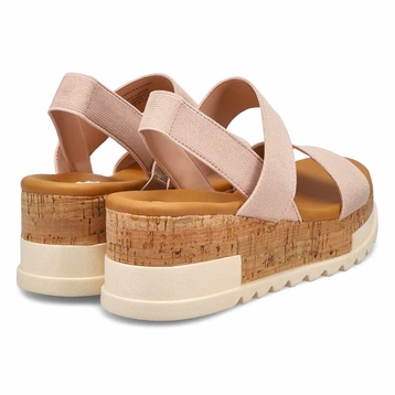 Women's Ester Wedge Sandal - Nude