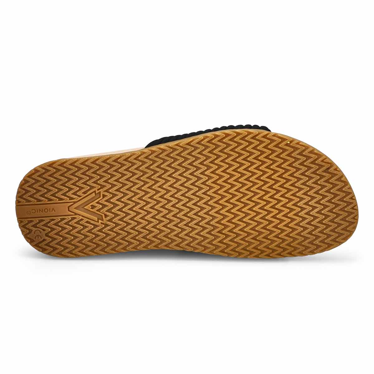 Women's Evie Knit Causal Slide Sandal - Black