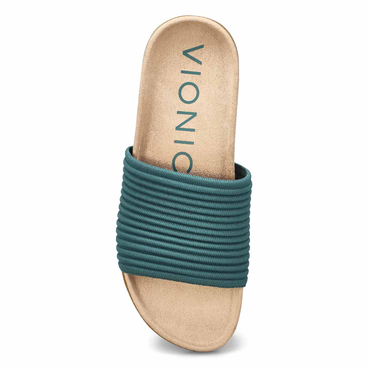 Women's Evie Knit Causal Slide Sandal - Bodega Blue