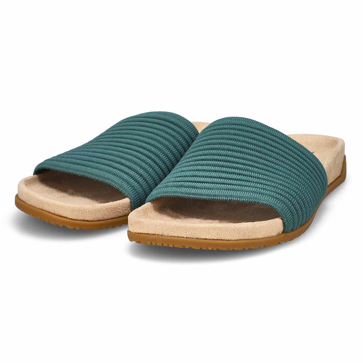 Women's Evie Knit Causal Slide Sandal - Bodega Blue
