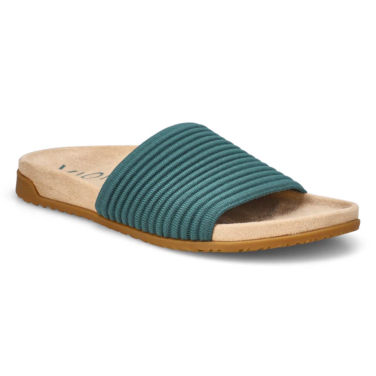 Women's Evie Knit Causal Slide Sandal - Bodega Blue