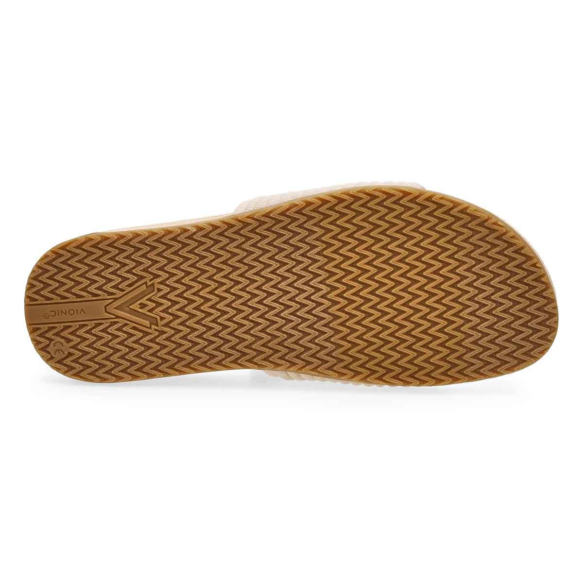 Claquette dcontracte EVIE KNIT, crme, femmes