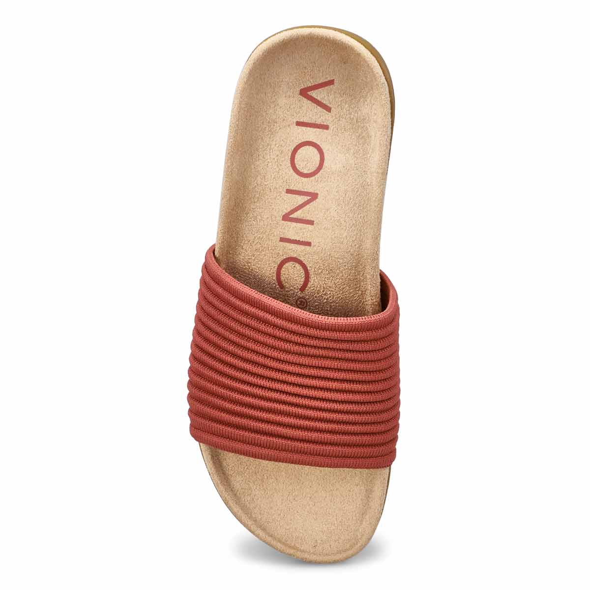 Women's Evie Knit Causal Slide Sandal - Withered Rose