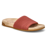 Women's Evie Knit Causal Slide Sandal - Withered Rose