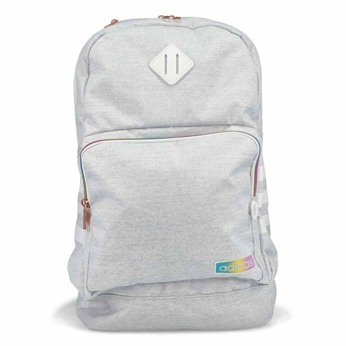 Adidas Classic 3S IV Backpack - Jersey/White/Rainbow