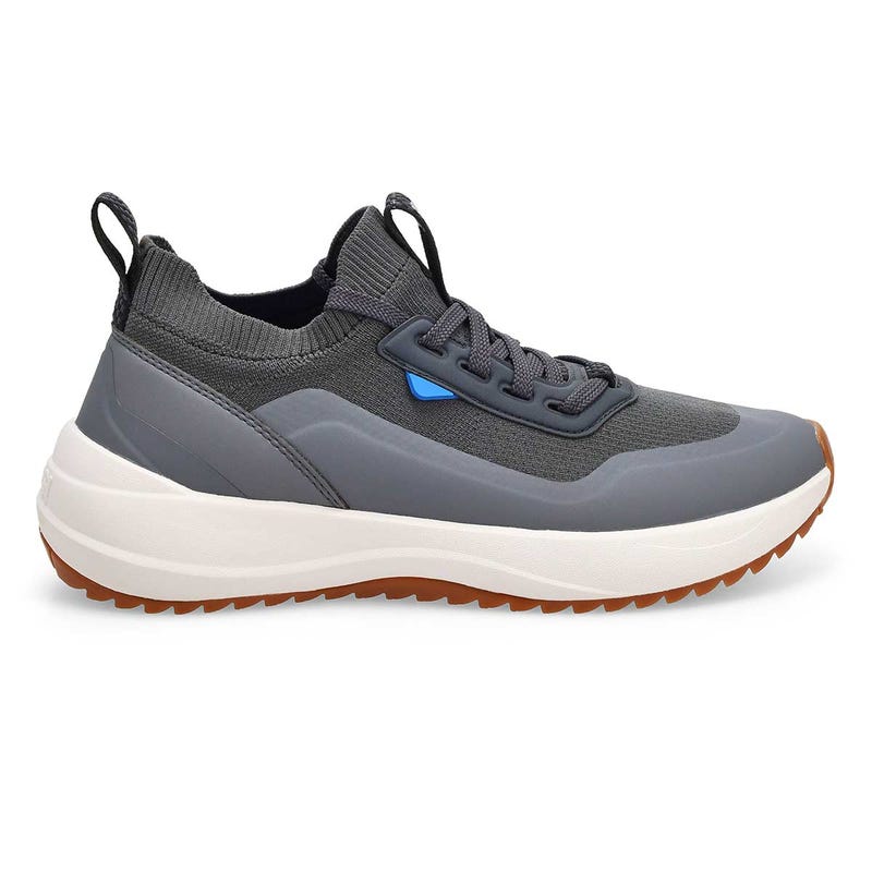 Espadrille imperméable Stormburst Low pour hommes - Gris foncé/blanc