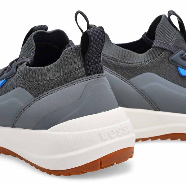 Espadrille imperméable Stormburst Low pour hommes - Gris foncé/blanc
