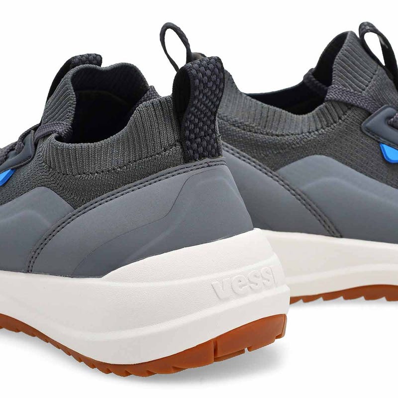 Espadrille imperméable Stormburst Low pour hommes - Gris foncé/blanc