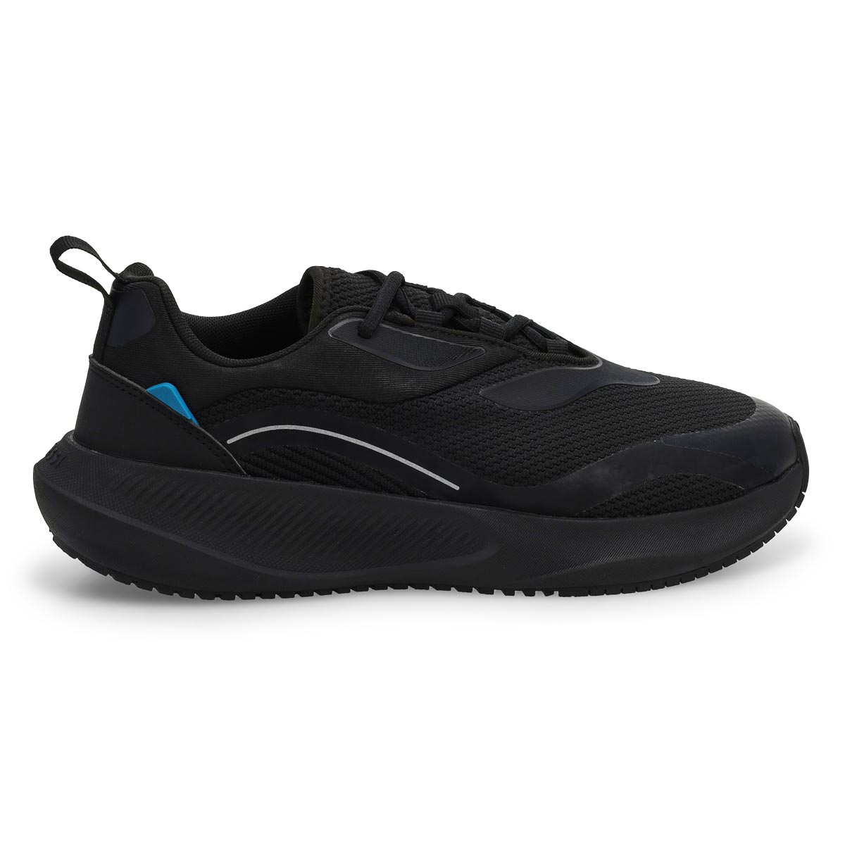Men's Tidal Waterproof Lace Up Sneaker - Black/Black