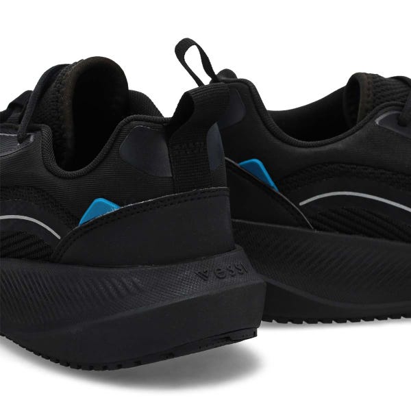 Baskets imperméables à lacets TIDAL, noir/noir, hommes
