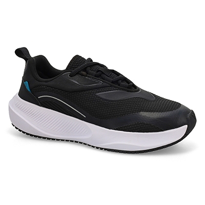 Lds Tidal Waterproof Lace Up Sneaker - Black/White
