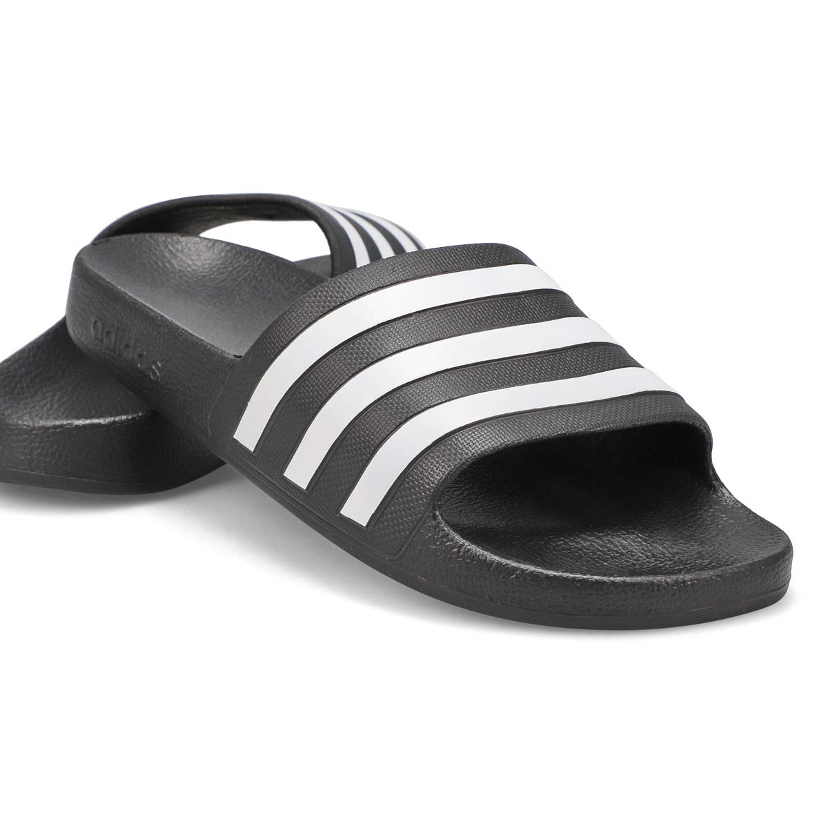 Women's Adilette Aqua Slide Sandal - Black/White