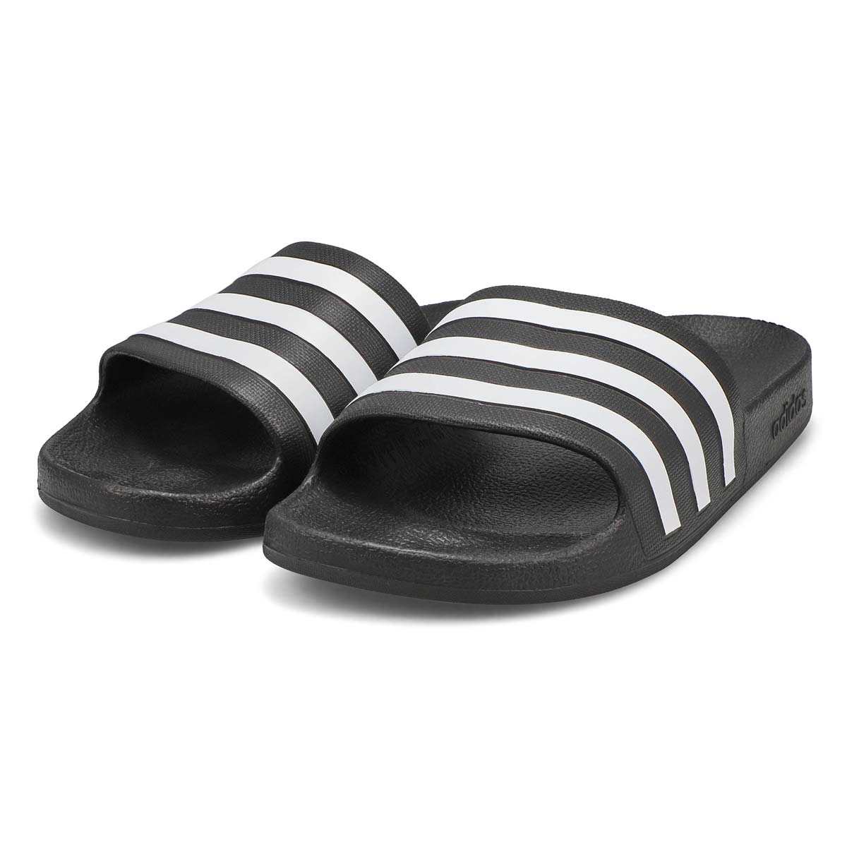 Women's Adilette Aqua Slide Sandal - Black/White