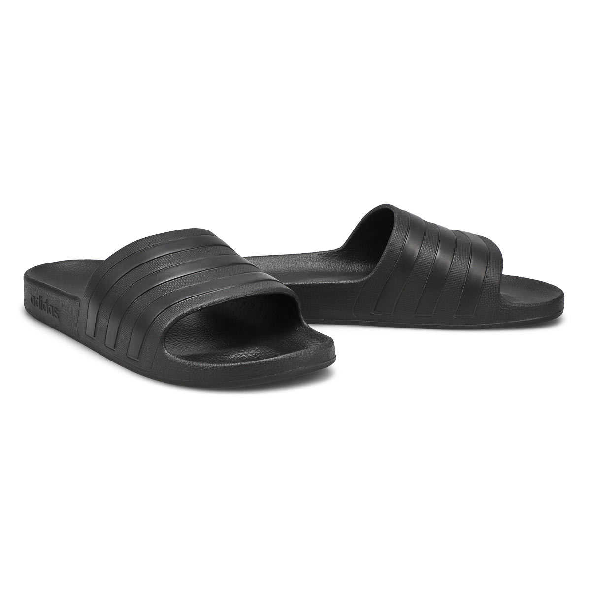 Women's Adilette Aqua Slide Sandal - Black/Black