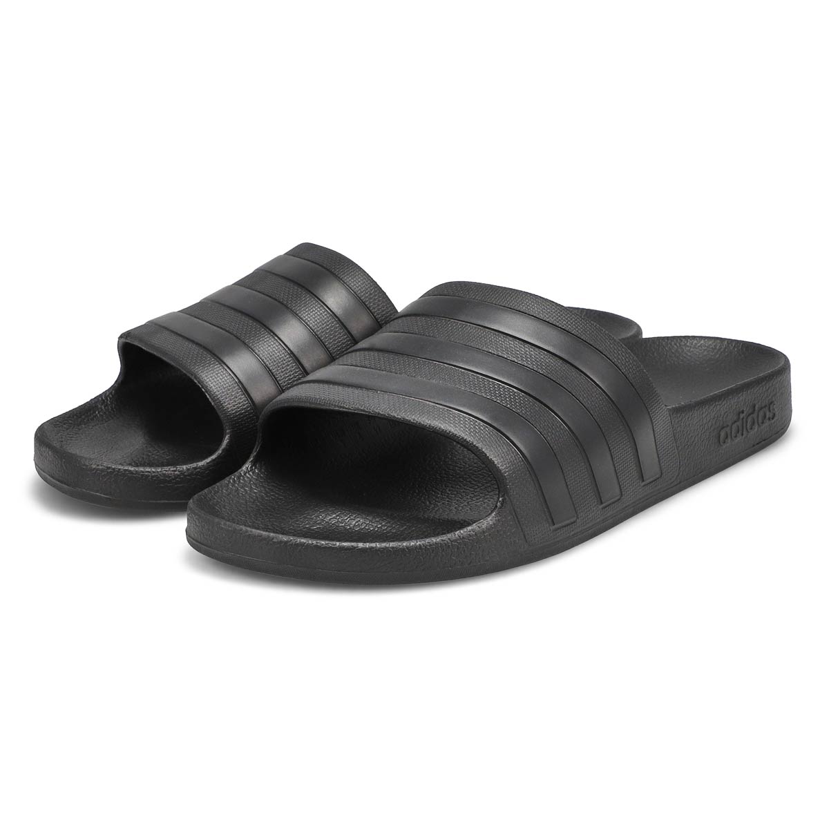 Women's Adilette Aqua Slide Sandal - Black/Black