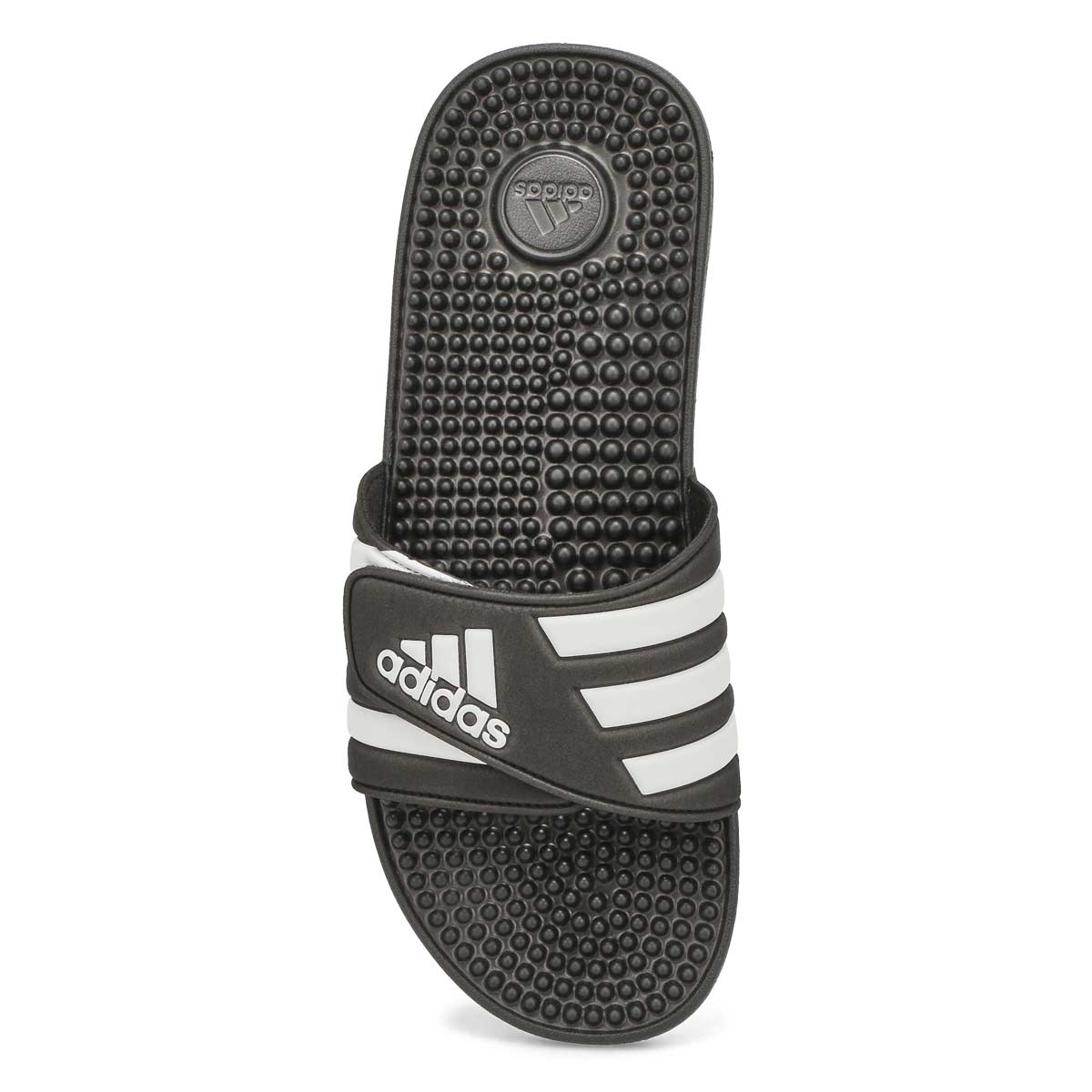 Men's Adissage Slide Sandal - Black/White