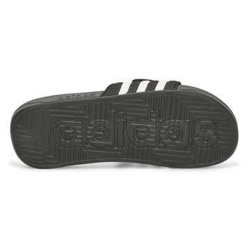 Men's Adissage Slide Sandal - Black/White