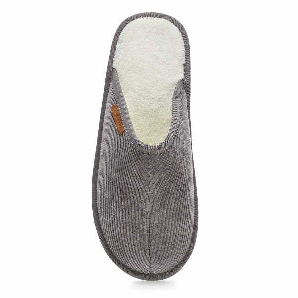 Men's Fella Open Back Slipper - Charcoal