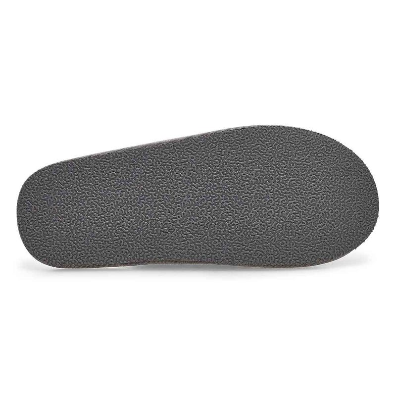 Men's Fella Open Back Slipper - Charcoal