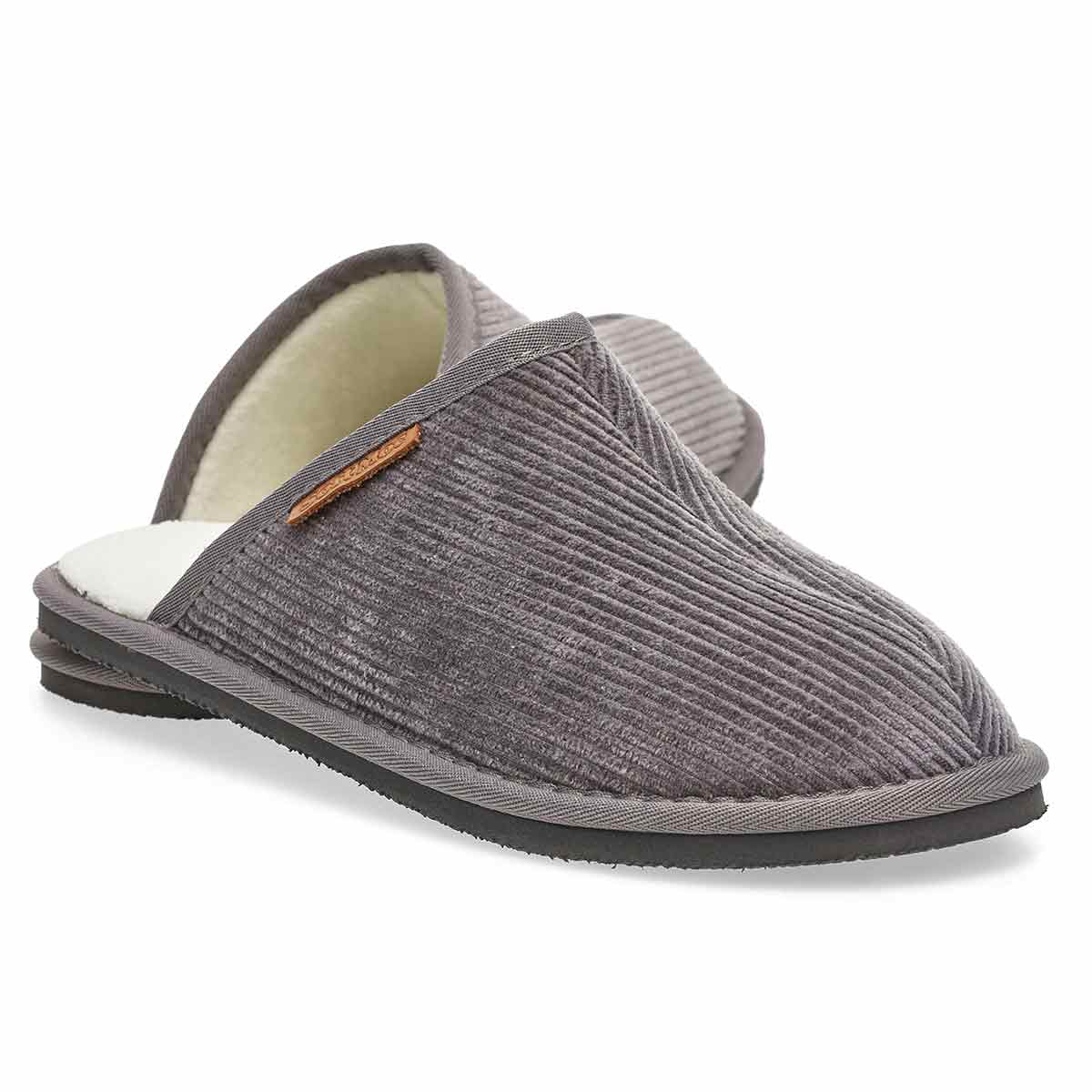 Pantoufle à talon ouvert FELLA, anthracite, hommes