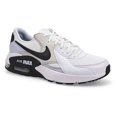 Mns Air Max Excee Lace Up Sneaker - White/Black/Pure Platinum