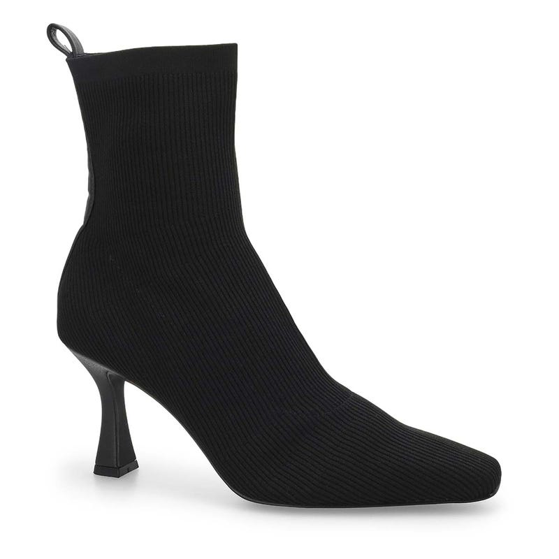Women's  Freida Heeled Ankle Boot - Black
