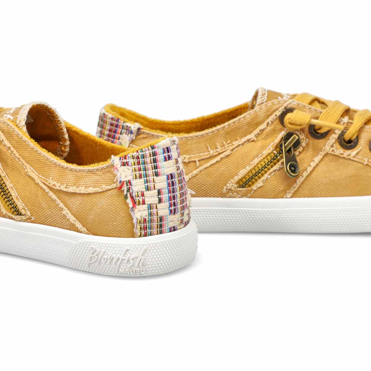 yellow blowfish sneakers