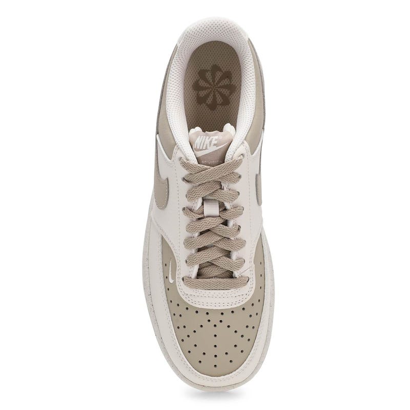 Women's Court Vision Lace Up Sneaker - Steam/Metal