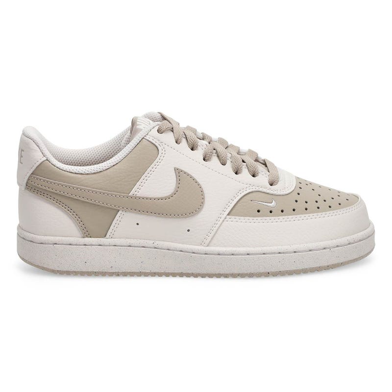 Women's Court Vision Lace Up Sneaker - Steam/Metal